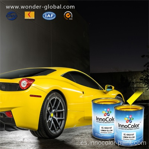 Pintura de renovación automotriz innocolor de reparación Innocolor